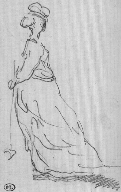 Study for Jeanne Gonzales by Édouard Manet